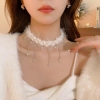 Dây chuyền tết lông mềm ấm áp mùa đông, phụ kiện cao cấp, phong cách dễ thương, đa dạng 4
