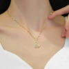 Dây chuyền Titan mạ vàng mặt thiên nga VC47 - Đá Zircon cao cấp, giảm còn 75.000 VND 3