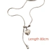 Dây chuyền trái tim điều chỉnh được - Quà tặng nữ sang trọng, giá 34,617₫ 8