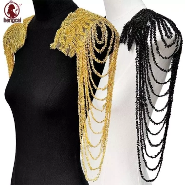Dây chuyền tua rua sequin viền thêu, trang trí váy cưới, giá ưu đãi 93.610 VND