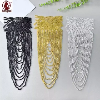 Dây chuyền tua rua sequin viền thêu, trang trí váy cưới, giá ưu đãi 93.610 VND 2