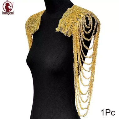 Dây chuyền tua rua sequin viền thêu, trang trí váy cưới, giá ưu đãi 93.610 VND 6