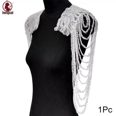 Dây chuyền tua rua sequin viền thêu, trang trí váy cưới, giá ưu đãi 93.610 VND 10