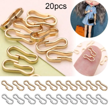Dây chuyền túi búp bê CORSAKI chất lượng cao, khóa 9mm kẹp móc - Giá chỉ 55.000 VND