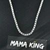 Dây chuyền unisex đánh đá nhân tạo Tennis Chain bản đá thường MAMA KING giá 164.900₫