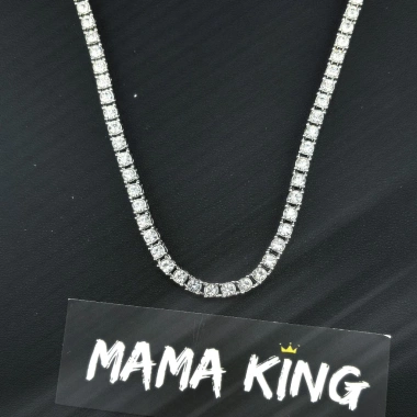 Dây chuyền unisex đánh đá nhân tạo Tennis Chain bản đá thường MAMA KING giá 164.900₫ Dây chuyền unisex đánh đá nhân tạo Tennis Chain bản đá thường MAMA KING giá 164.900₫
