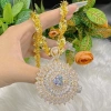 Dây chuyền vòng cổ nữ vàng 1 lượng mặt hoa cao cấp sang trọng, tinh tế – Giá chỉ 499.000₫ 4