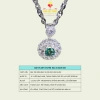 Dây chuyền xoắn 3ly Moissanite mặt tròn 6.5ly bạc Ý giá ưu đãi 1.005.000₫ 3