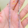 Dây chuyền xoắn 3ly Moissanite mặt tròn 6.5ly bạc Ý giá ưu đãi 1.005.000₫ 7