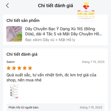 Dây chuyền xoắn 3ly Moissanite mặt tròn 6.5ly bạc Ý giá ưu đãi 1.005.000₫