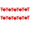 Dây cờ hỉ đỏ 150 lá 300 mét - Trang trí cưới, Tết Trung Hoa, chống nước, giá 90.000₫ 2