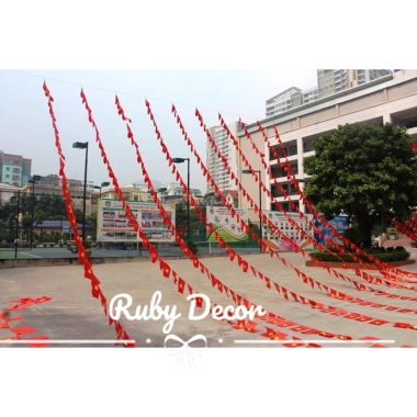 Dây Cờ Sao 10m - 20 Cờ Tổ Quốc, Đảng Trang Trí Tết, Lễ Hội, Mẫu 1 Mặt, Giá ưu đãi 45.120₫ 6
