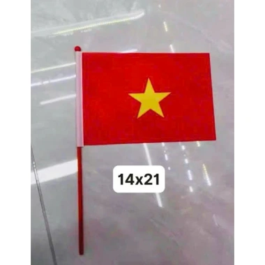 Dây Cờ Sao Vàng Đuôi Nheo Tam Giác - Trang Trí Tết Noel Lễ Hội Trường Học Đền Chùa - Giá chỉ 35.000 VND 4