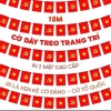 Dây Cờ Tổ Quốc & Đảng In Treo Trang Tí Sân Vườn, Quán Nước, Đường Xá - Giá 18.000₫ 6