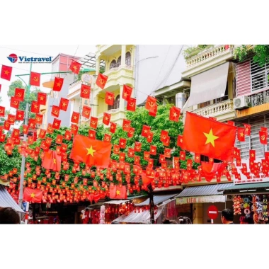 Dây Cờ Tổ Quốc & Đảng In Treo Trang Tí Sân Vườn, Quán Nước, Đường Xá - Giá 18.000₫ 7 Dây Cờ Tổ Quốc & Đảng In Treo Trang Tí Sân Vườn, Quán Nước, Đường Xá - Giá 18.000₫ 7
