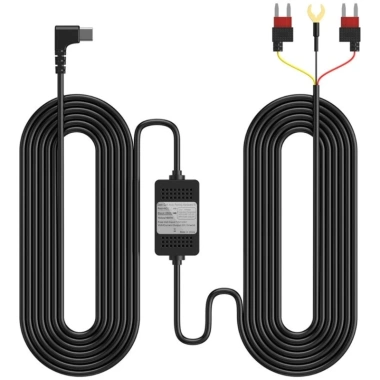 Dây cứng YJCNELCR Dashcam USB Type C 12V/24V đến 5V 3A, cầu chì bảo vệ, 190.095₫