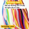 Dây cuốn sạc & tai nghe điện thoại đa màu, siêu mỏng, chỉ 5.500đ - Giảm ngay