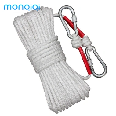 Dây cứu sinh MONQIQI 2 móc phi 8/12 lõi thép chống cháy 15-20m - Giá chỉ 120.000₫ Dây cứu sinh MONQIQI 2 móc phi 8/12 lõi thép chống cháy 15-20m - Giá chỉ 120.000₫