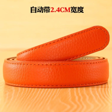 Dây da bò hai lớp 2.4-3.5cm khóa tự động, khe cắm thẻ, thắt lưng nam nữ - da thật, giá ưu đãi 92.400 VND