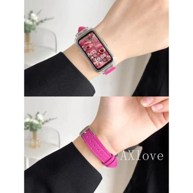 Dây da cho Huawei Band 10/9/8/7/6 - Thay thế nhanh, thoải mái, giá 59.400 VND