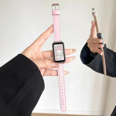 Dây da cho Huawei Band 10/9/8/7/6 - Thay thế nhanh, thoải mái, giá 59.400 VND