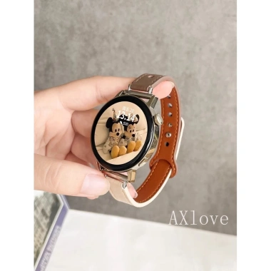 Dây da mỏng 20-22mm cho Samsung Galaxy Watch 7/6/5/Pro/4/Classic 44mm-40mm – Girl Business, phong cách thanh lịch, giá 50.600₫