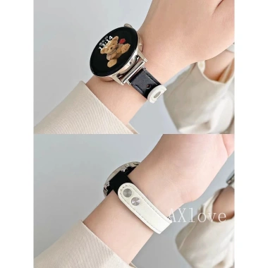 Dây da mỏng 20-22mm cho Samsung Galaxy Watch 7/6/5/Pro/4/Classic 44mm-40mm – Girl Business, phong cách thanh lịch, giá 50.600₫
