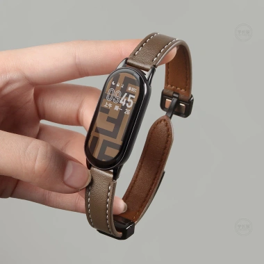Dây da NFC Mi Band 9/8, khóa từ tính, vỏ trong suốt – Mi Band 7‑3, Redmi Watch 4‑5, Band 2‑3 – 69.960₫