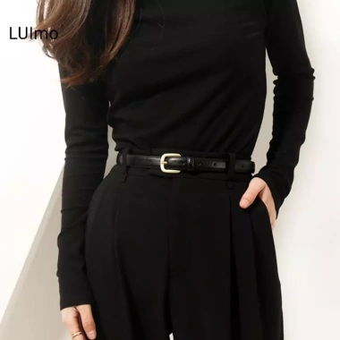 Dây Da Nữ Khóa Kim Loại Thắt Lưng Quần Jean, Quà Tặng SBS Giá Ưu Đãi 62.700 VND