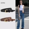Dây Da Nữ Khóa Kim Loại Thắt Lưng Quần Jean, Quà Tặng SBS Giá Ưu Đãi 62.700 VND 7