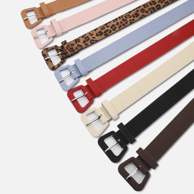 Dây da phụ nữ 2.8cm, rộng 105cm, dài độc đáo, khóa PU màu kẹo – Giá 58.022đ 2 Dây da phụ nữ 2.8cm, rộng 105cm, dài độc đáo, khóa PU màu kẹo – Giá 58.022đ 2