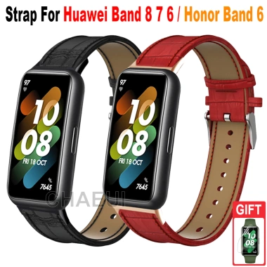 Dây da thay thế Vòng tay cho Huawei & Honor Band 10-9-8-7-6, Giá ưu đãi 167k