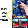 Dây đai an toàn cho bé 100cm, dây ràng vali không co dãn, dày dặn, siêu bền 4x100cm giá ưu đãi 7