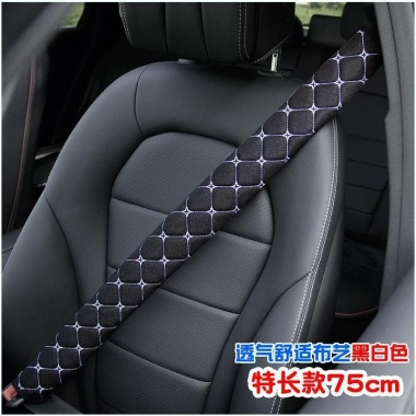 Dây đai an toàn ô tô + Miếng đệm vai dày Quốc kỳ - Bộ 2 miếng sáng tạo 107.301đ