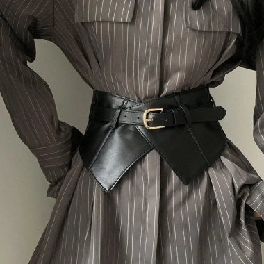 Dây Đai Corset Eo Hẹp CABEZA Da PU Gothic Dễ Điều Chỉnh Giảm Mỡ Bụng