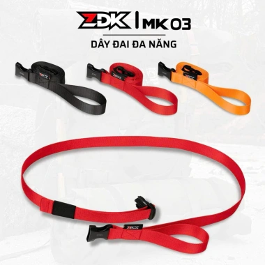 Dây đai đa năng ZDK MK03 - Cột giữ chặt balo, vali, túi xách, an toàn, bền đẹp, đi phượt du lịch, giá 40.000đ