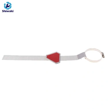 Dây đai đeo chống tĩnh điện kim loại xe Shiwaki điều chỉnh màu vàng, giá ưu đãi 4
