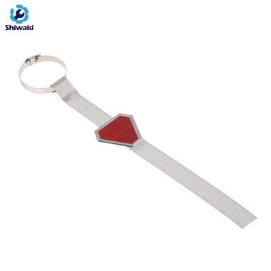 Dây đai đeo chống tĩnh điện kim loại xe Shiwaki điều chỉnh màu vàng, giá ưu đãi 6
