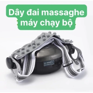 Dây đai massage giảm mỡ bụng nhanh, tương thích máy chạy bộ, giá ưu đãi 220.000₫