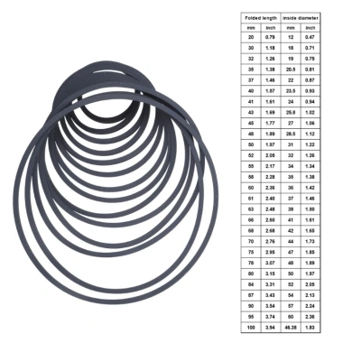 Dây đai máy băng Cassette POOP 1.5mm 20‑100mm gấp cho máy ghi âm – Giá 35.312₫ 2