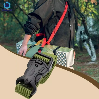 Dây đai vali điều chỉnh, khóa nhanh - Phụ kiện vải bảo vệ hành lý du lịch & cắm trại 2