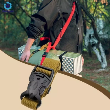 Dây đai vali điều chỉnh, khóa nhanh - Phụ kiện vải bảo vệ hành lý du lịch & cắm trại 7