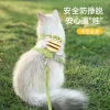 Dây dắt ngực H chống tuột cho mèo & chó nhỏ - điều chỉnh 3D, bộ dắt đi dạo 7