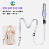 Dây dắt thú cưng rảnh tay 3 trong 1 cho chó nhỏ & mèo- Đeo chéo, buộc eo, không đau tay, phù hợp corgi, bulldog, đi dạo