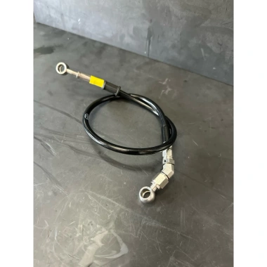 Dây dầu bấm inox 2 đầu 45° cho heo thắng dầu - Dây trước và sau, giá chỉ 330.000₫