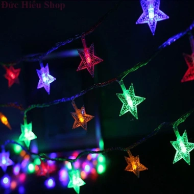 Dây đèn chớp nháy đa màu - Trang trí Giáng sinh Noel cho nhà hàng, khách sạn, giá chỉ 13.900 VND 10