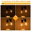 Dây đèn G40 năng lượng mặt trời chống nước, điều khiển từ xa – Trang trí sân vườn, tiệc tùng, lễ hội, giá 200.000₫ 2