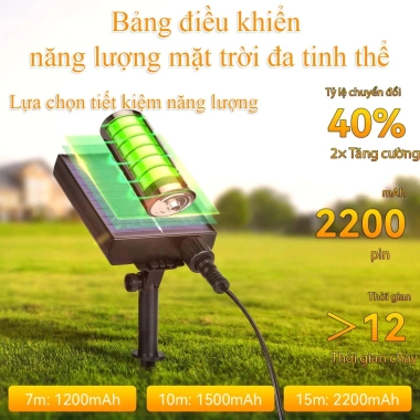 Dây đèn G40 năng lượng mặt trời chống nước, điều khiển từ xa – Trang trí sân vườn, tiệc tùng, lễ hội, giá 200.000₫ 6 Dây đèn G40 năng lượng mặt trời chống nước, điều khiển từ xa – Trang trí sân vườn, tiệc tùng, lễ hội, giá 200.000₫ 6