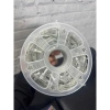 Dây đèn LED 2.025 100m 200 bóng, chống nước, đèn nháy đa màu, trang trí Noel Tết 2