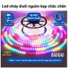 Dây Đèn Led 30m 2.835 Nháy Đuổi Tết 2.026 - Kèm Nguồn, Hắt Trần, Decor Phòng, Quấn Cây